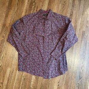 Like New! Tasso Elba Men’s Button Down
